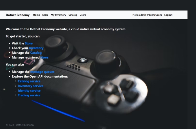 Dotnet Economy - Virtual Item Trading Platform